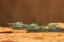 T-34 in der Steppe: Geländebau in 6mm