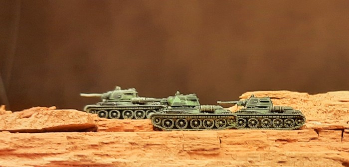 T-34 in der Steppe: Geländebau in 6mm