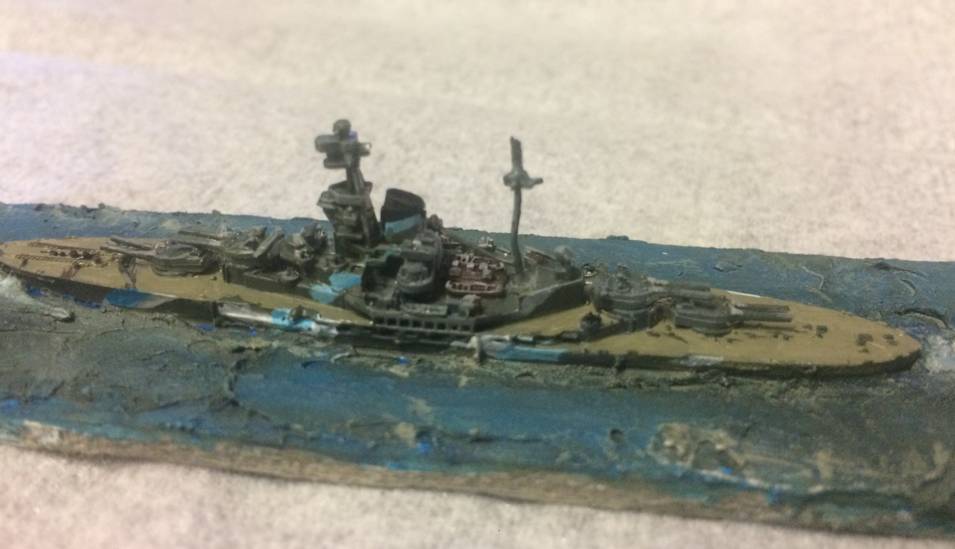 Von GHQ Models: das Schlachtschiff "HMS Revenge" im Maßstab 1/2400.