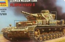 Zvezda 6151: Panzerkampfwagen IV Ausf. D - Deutscher mittelschwerer Panzer - 1:100 (Foto: XENA)