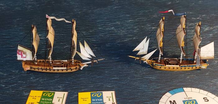 Post Captain: Seeschlachten im 18. Jahrhundert - erste Eindrücke von Cpt. Armstrong (Foto: Cpt. Armstrong)