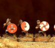 Angelsachsen Bauern mit Speer und Schild von Gripping Beast: die rote Brigade tritt an