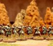 Das Grüne Regiment: noch 12 SAGA Angelsachsen Bauern mit Bögen