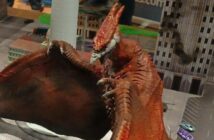 Die Feinde der Menschen: Bagan, Gigan, King Ghidorah, Radon und MechaGodzilla (Foto: Udo Zipelius)