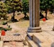 Historische Spielstätten: ein Spieltisch für meine SAGA Römer im Mittelmeer-Raum