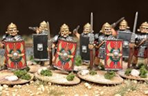 Die Warlord Games Hail Cesar Early Imperial Romans Legionaries aus dem letzten Haul bei Phantasos.