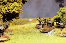 Zugelaufen: eine PBI-Einheit Panzergrenadiere aus Flames-of-War-Teams