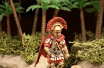 Centurio Gaius Africanus am Strand von Tobruk
