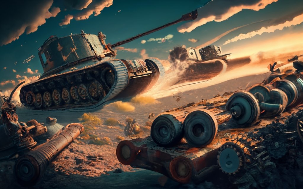 Der Blechkamerad: KI-generierte Tank-Battle "Geile Scheisse"