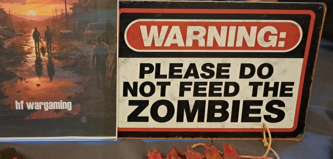 Auf der Szenario 2024: "Please do not feed the zombies"
