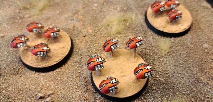 Necron Canoptek Skarabäen: meine ersten eigenen Necrons