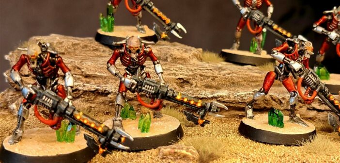 Necron Warriors für die One Page Rules