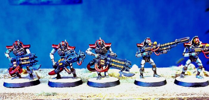 Necron Unsterbliche und Necron Deathmarks