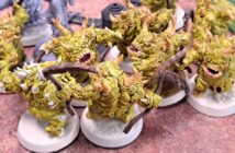 Necrons vs. Wormhole Demons of Plague: Spiel #1 auf dem Turnier Grim Dark Future II bei den Asgards