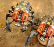 Canoptek Wraiths und acht Skorpekh-Destruktoren