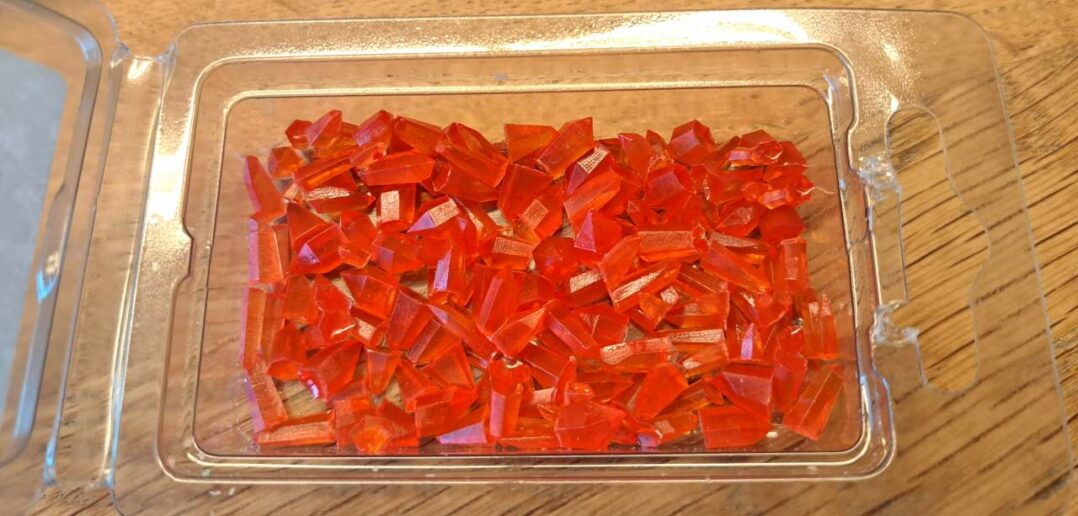 Farben und Kristalle für Stephans Necrons