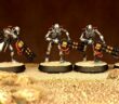 20 Necron Warrior aus Stephans Truppe