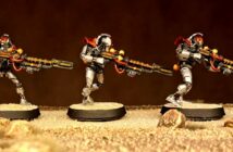 4 Sniper "Deathmarks" aus Stephans Truppe