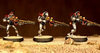 4 Sniper "Deathmarks" aus Stephans Truppe