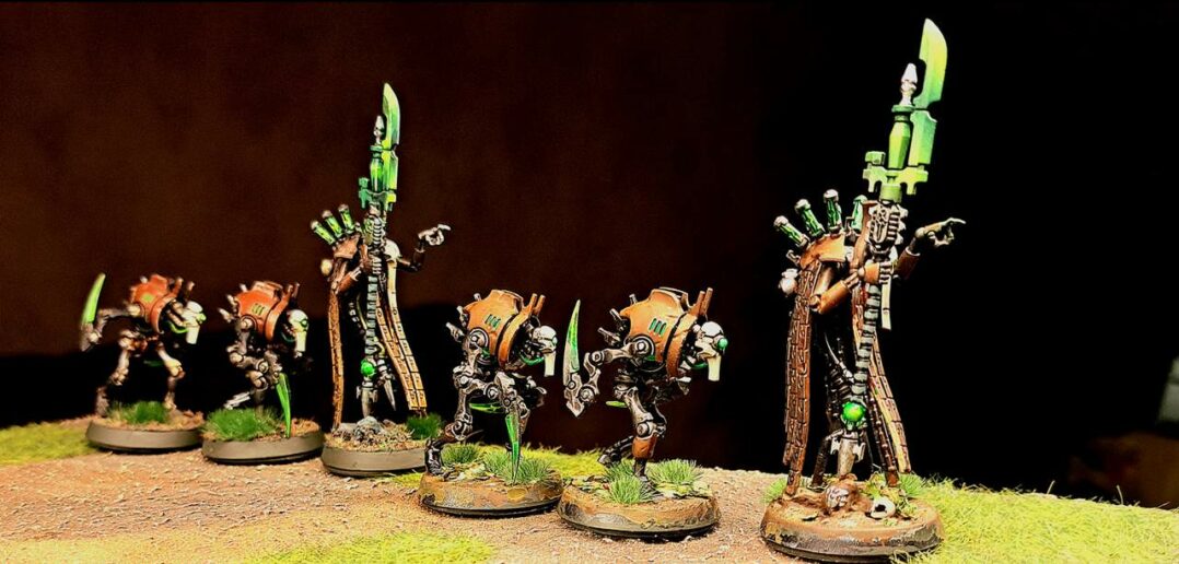 Mal was Neues: Necrons in Braun