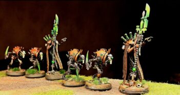Mal was Neues: Necrons in Braun