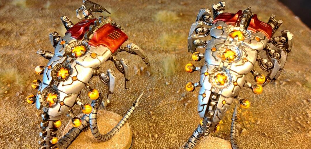 Die beiden Canoptek Wraiths