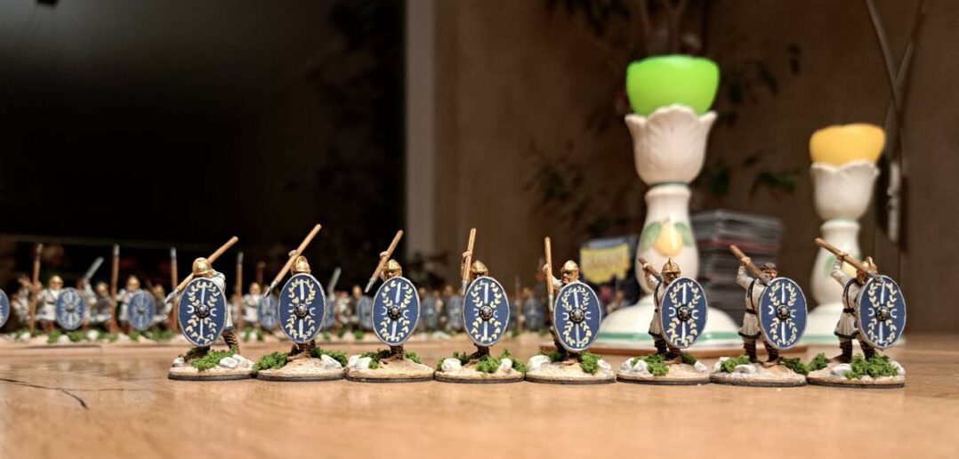 GBP09 Late Roman Infantry (Gripping Beast): Meine späten Römer werden fertig