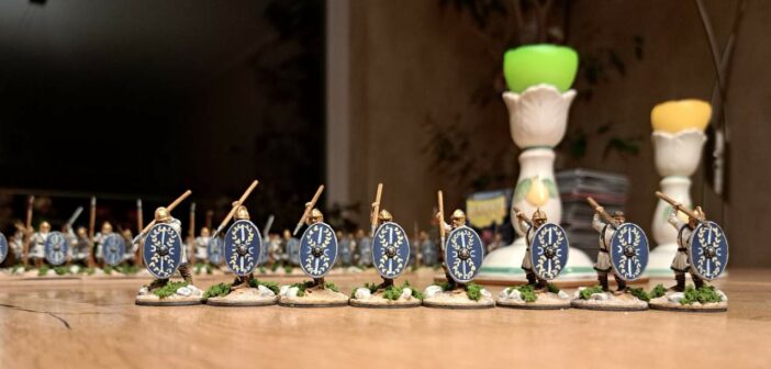 GBP09 Late Roman Infantry (Gripping Beast): Meine späten Römer werden fertig