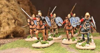 GBP18 Late Roman Heavy Cavalry: SAGA-Krieger zur Pferd