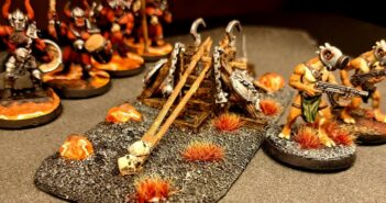 Das Schädelkatapult für SAGA Age of Magic