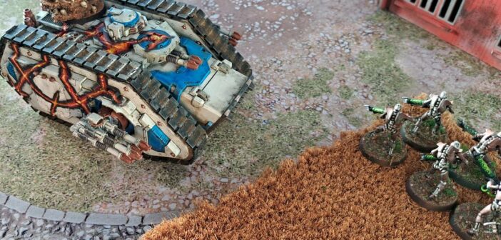 Space Marines vs. Necrons: eine One-Page-Rules-Bättel