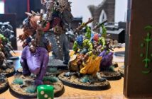 Warhammer-Game: Space Marines gegen Orcs