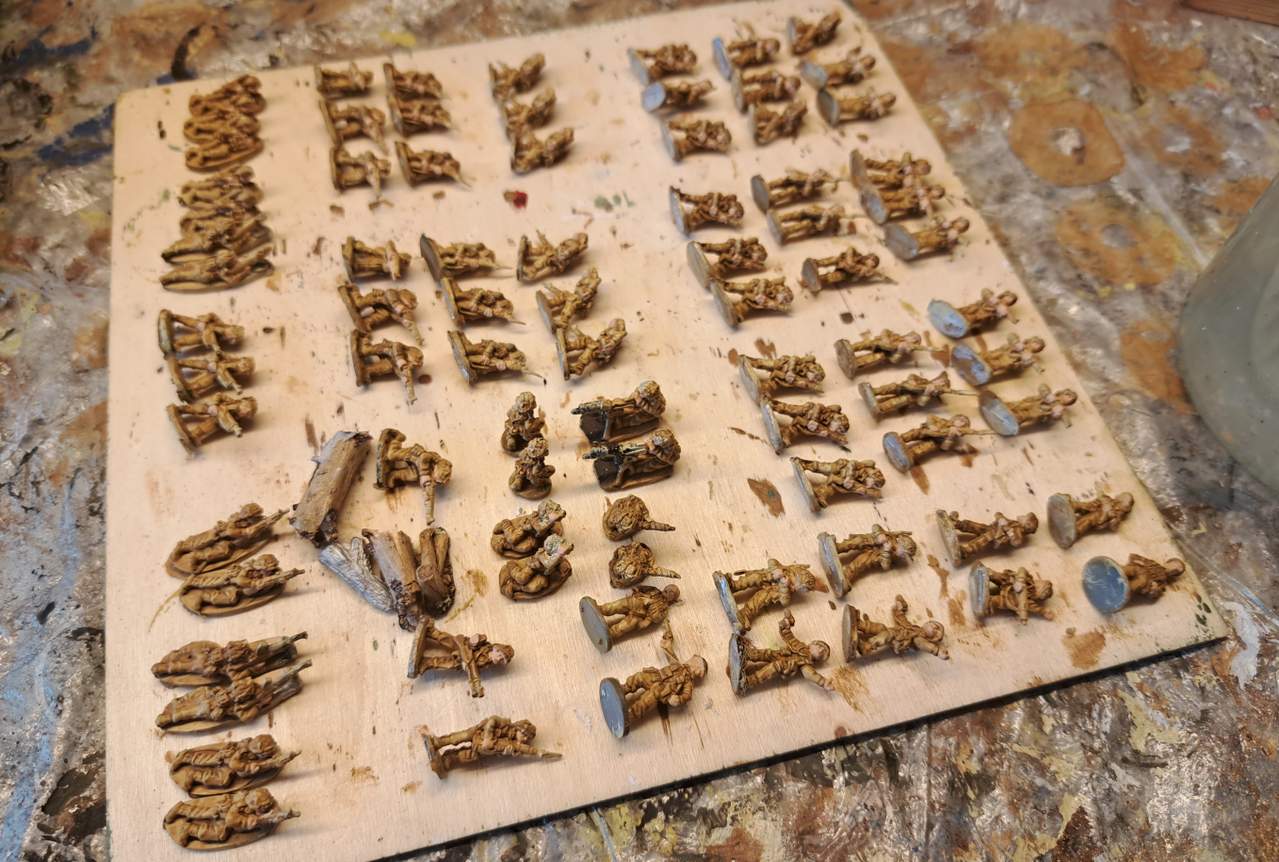 Hier wurde bereits der Wash Natooliv aufgetragen.