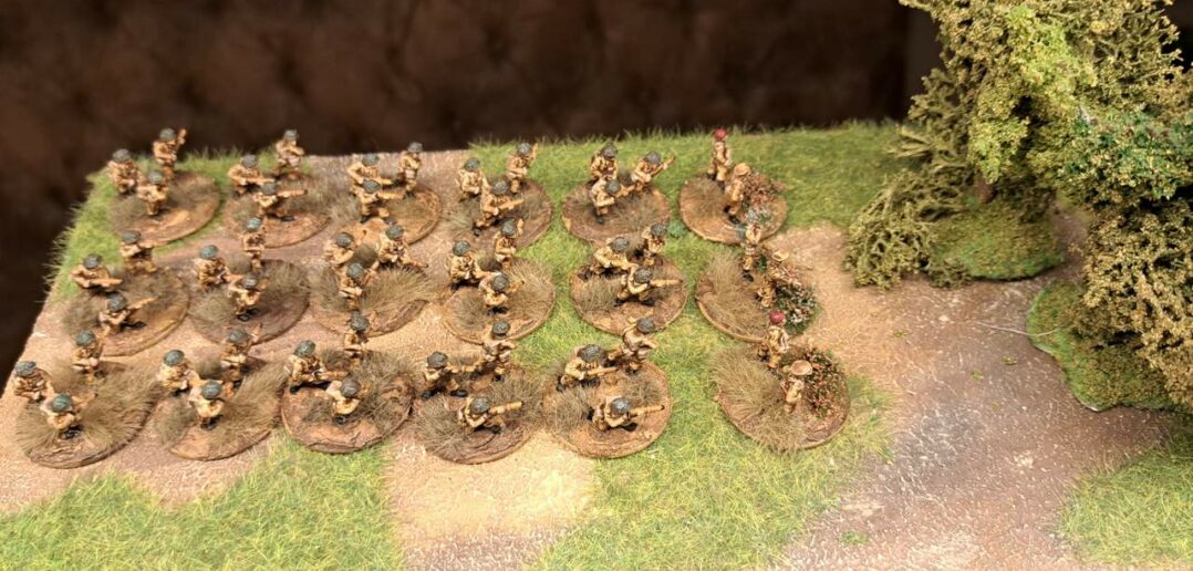 39 Foot Groups: Eine 15mm Kompanie Briten für Mark