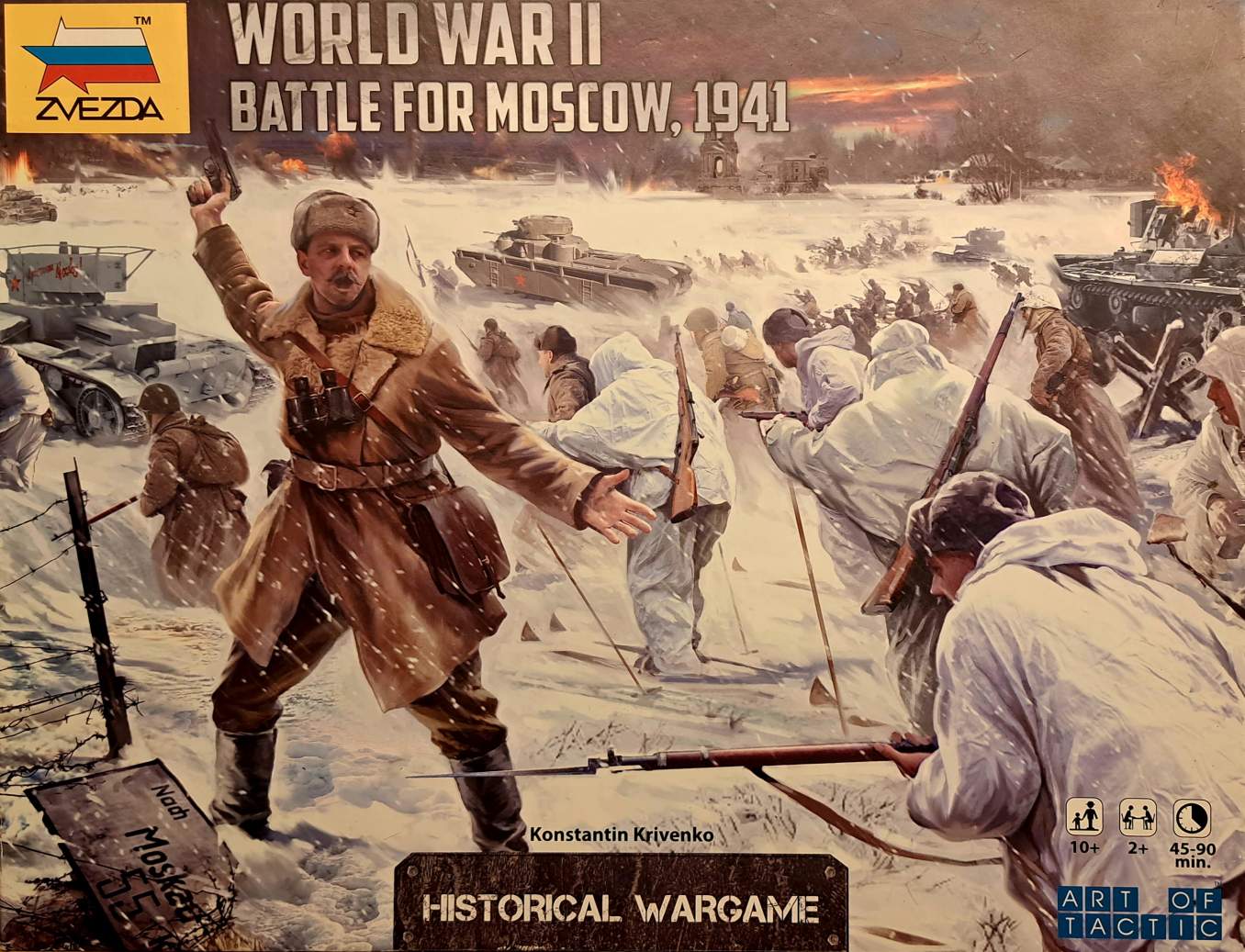 Die Box Zvezda 6215 World War II "Battle for Moscow"