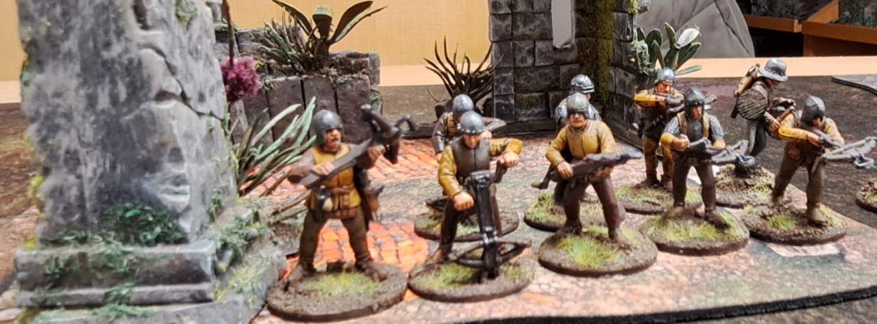 Die erste Armbrustschützen-Einheit der Burgunder