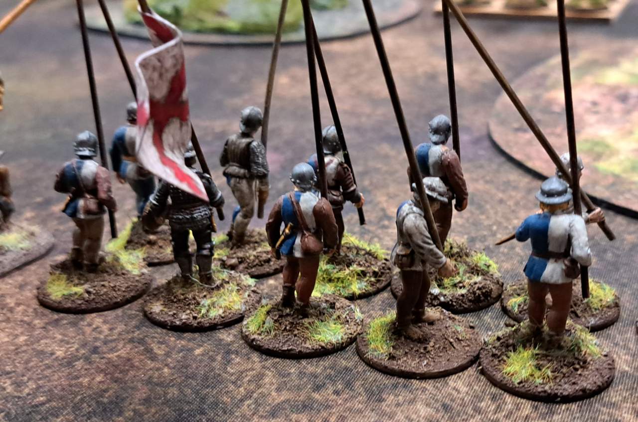 Die Pikenträger Burgunds