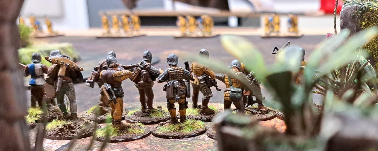 Die erste Armbrustschützen-Einheit der Burgunder