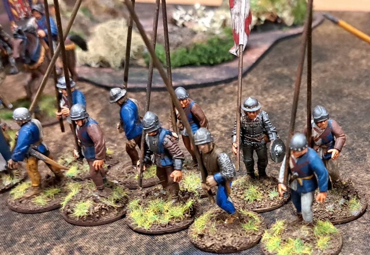 Die Pikenträger Burgunds