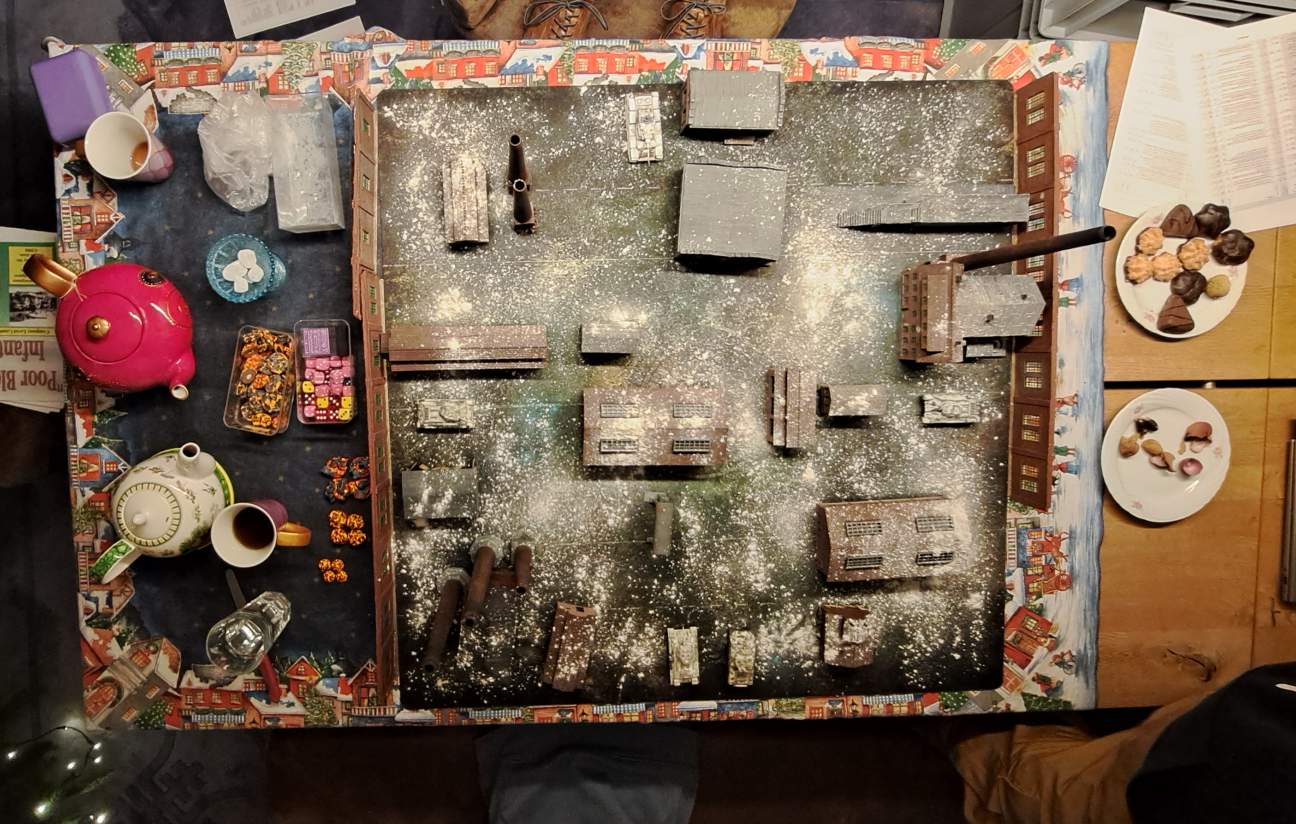 So schaut es links hinter Nowgorod aus.