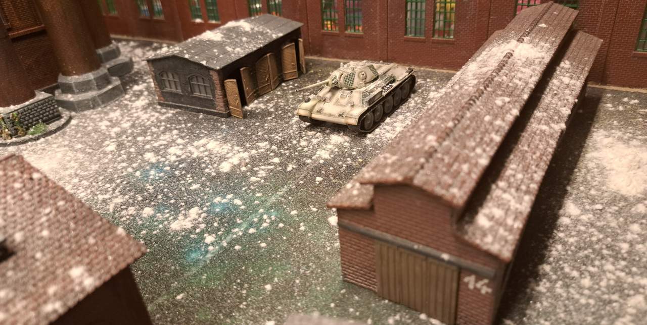 Wohlgeschützt zwischen den Werkshallen