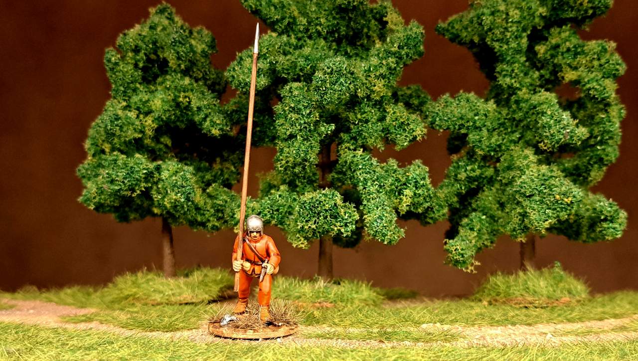 Der erste Pikenier aus St. Gallen. für SAGA Ära der Ritter / Age of Chivalry