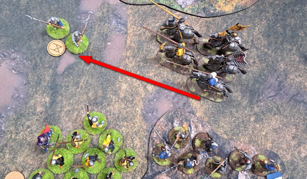 Die bretonischen Veteranen spielen ihre Angriffsstärke aus.