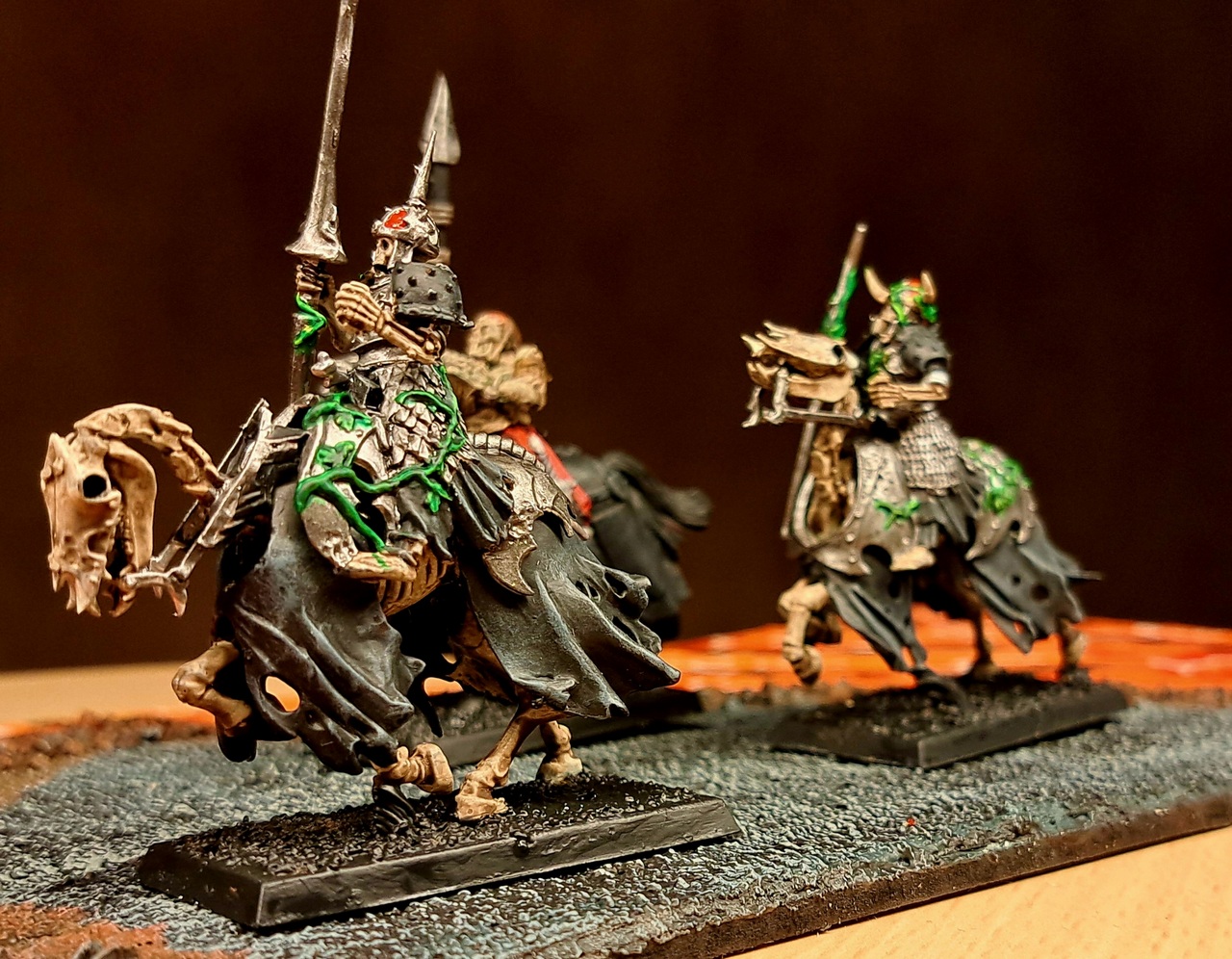 Die drei klapprigen Ritter der Unterwelt.